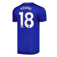 Pánský Fotbalový dres Everton Ashley Young #18 2024-25 Domácí Krátký Rukáv